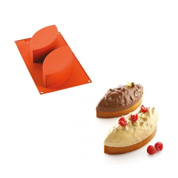 Moule à Cake X2 Silicone Michalak 170 X 80 X H50 Mm Silikomart Professional magasin en ligne france 1