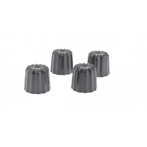 Moule à Cannelés Anti Adhésif Ø 5,5 Cm X H 5,5 Cm (x4) De Buyer REMISE allant 1