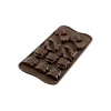 Moule à Chocolat 14 Sujets Fashion Easy Choc – Silicone Spécial Chocolat dernière tendance 14