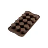 Livraison Standard/Rapide Moule à Chocolat 15 Ronds Nervurés Easy Choc – Silicone Spécial Chocolat 14