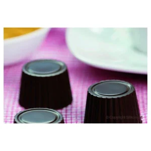 Livraison Standard/Rapide Moule à Chocolat 15 Ronds Nervurés Easy Choc – Silicone Spécial Chocolat 10