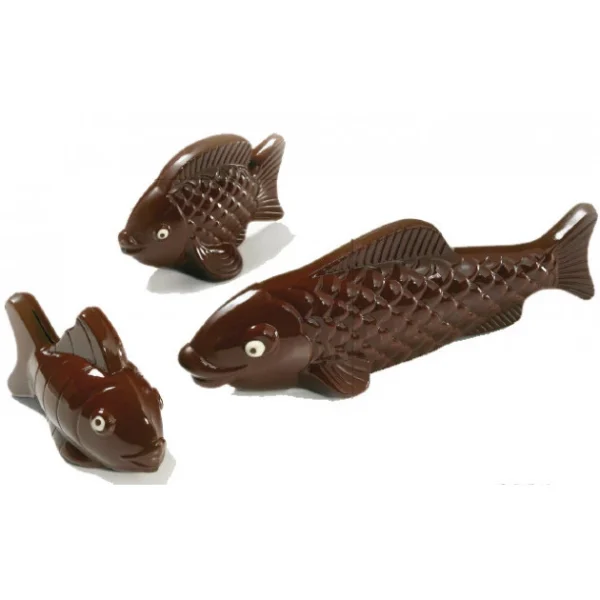 Moule à Chocolat Assortiment Poissons 245 Et 110 Mm (x6) Barry Dernières Nouveautés 1