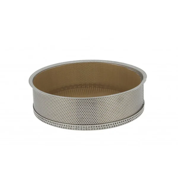 économies garanties Moule à Manqué Rond Inox Perforé Amovible Ø 24 Cm X H 6,5 Cm De Buyer 1