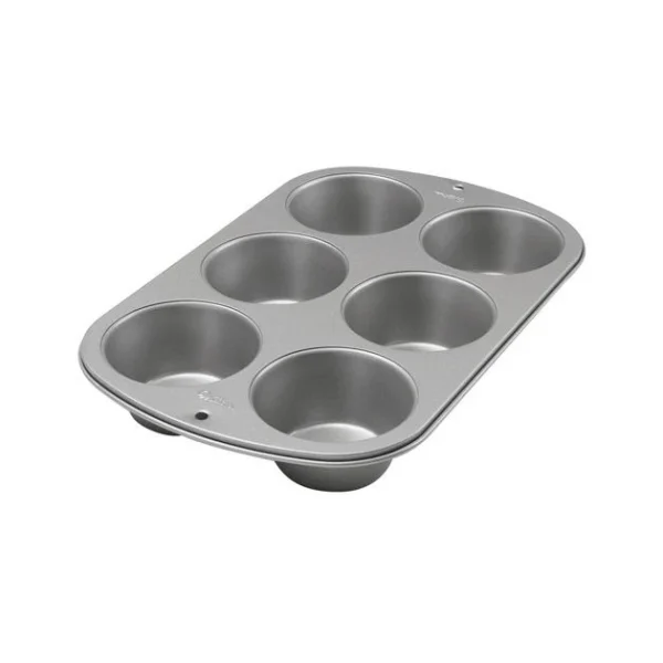 styles dernier cri Moule à Muffins Aluminium 34 X 23 Cm (x6) Wilton 1