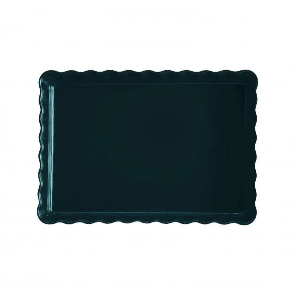 luxe soldes Moule à Tarte Rectangulaire En Céramique 33,5 X 24 Cm Belle-Île Emile Henry 4