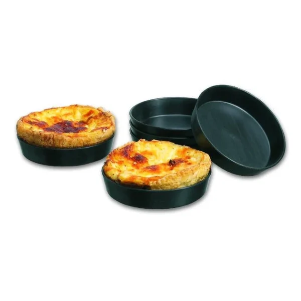 fashion pas cher Moule Anti-Adhésif Quiche 11 Cm X H 2 Cm (x12) Exoglass® Matfer 1