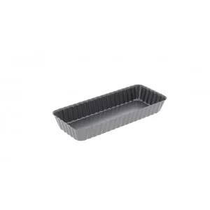 Moule Anti Adhésif Tarte Rectangle Fond Amovible 20 X 8 Cm X H 2,7 Cm De Buyer vente pas cher 9