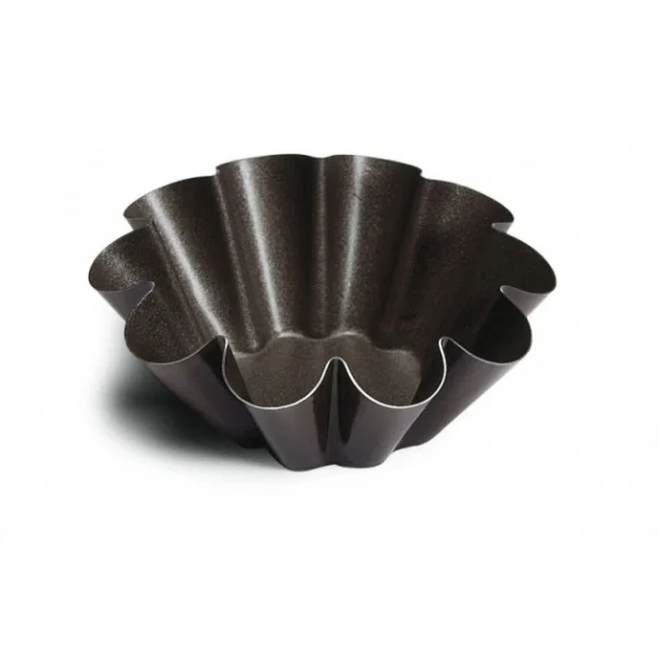 Moule Brioche 10 Côtes 7,5 Cm X H 3 Cm Anti-adhésif Gobel prix abordable 1