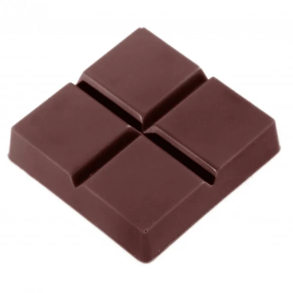 boutique pas cher Moule Chocolat 4 Carrés (x18) Chocolate World 1