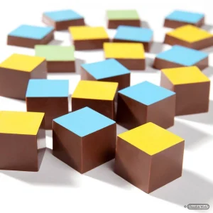 à prix d'occasion Moule Chocolat Aimanté Cube 2,3 Cm (x18) Chocolate World 6