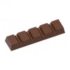 Moule Chocolat Barre 5 Rectangles (x20) Chocolate World grande popularité 13