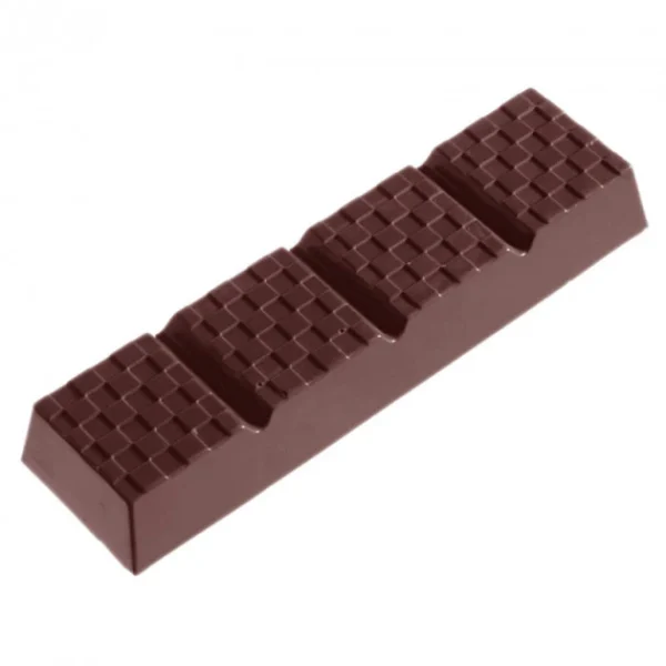 Moule Chocolat Barre à Damier (x6) Chocolate World belle 1