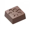 Moule Chocolat Bonbon Carré Fleur (x24) Chocolat Form aux meilleurs prix 13