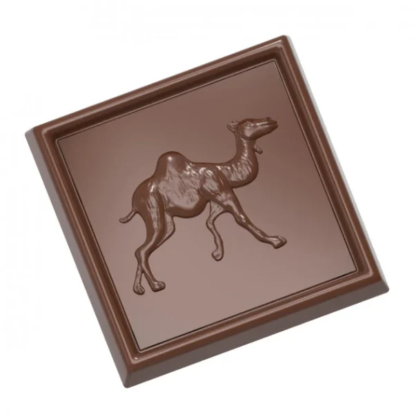 Moule Chocolat Carré Dromadaire 34mm (x21) Chocolate World en france 1