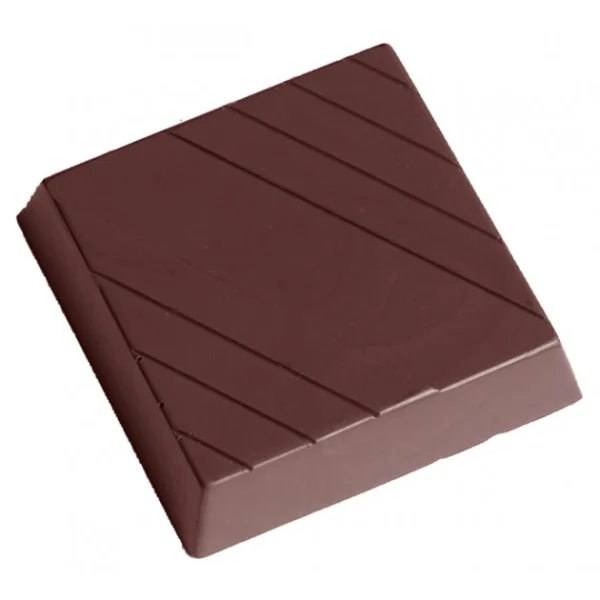 Moule Chocolat Carré Ligné 4,1 Cm (x15) Chocolate World vente luxe pas cher 1