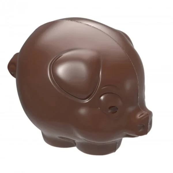 vente pas cher en ligne Moule Chocolat Cochon 37,5 Mm (x14) Chocolate World 1