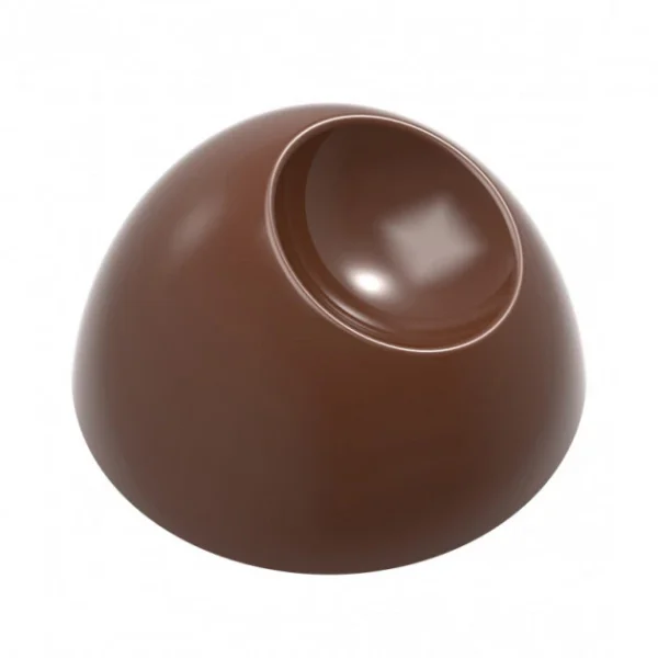 design à la mode Moule Chocolat Demi-Sphère Creuse (x24) Chocolat Form 1