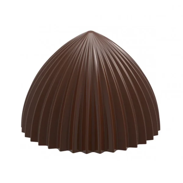 Moule Chocolat Demi Sphère Plissée 46,5 Mm (x10) Chocolate World Achat 1