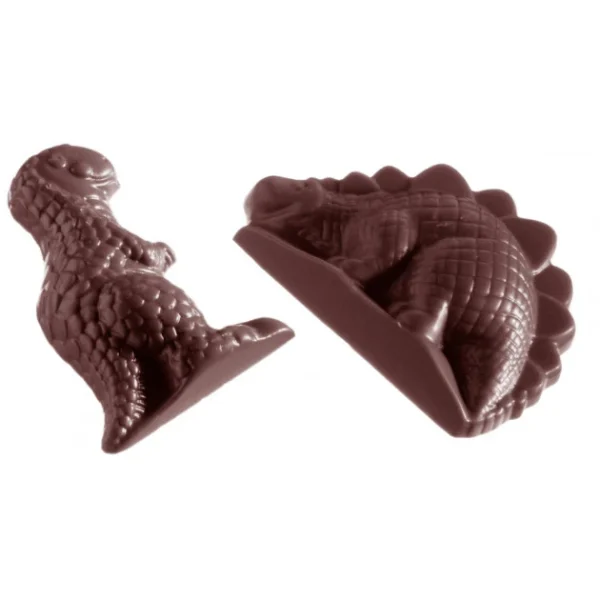 garantis authentique Moule Chocolat Dinosaures 35 Mm (x12) Chocolate World 1