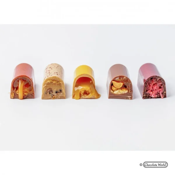 en solde Moule Chocolat Eclair Snack Bar 7,8 X 1,9 Cm (x12) Chocolate World 4