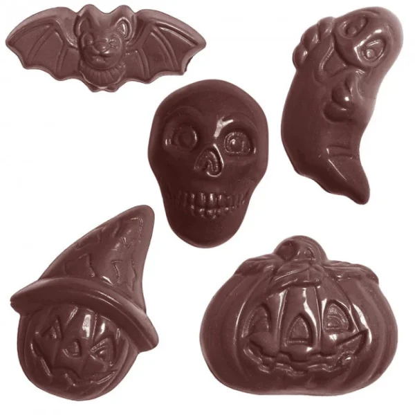 Moule Chocolat Friture Halloween (x30) Chocolate World nouveau produit 1