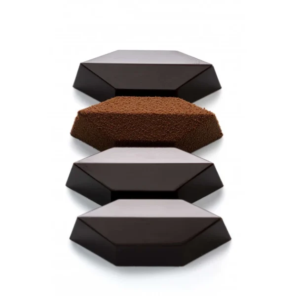 l'unique style Moule Chocolat Hexagonal (x27) Barry 1