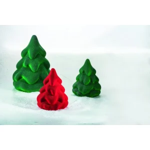 vente en ligne Moule Chocolat Mini Sapin De Noël Ø 9,5 X H 12 Cm (x2) Pavoni 15