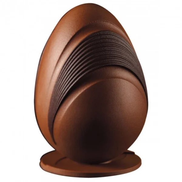 qualité supérieure Moule Chocolat Oeuf Comb Ø 14 X H 20 Cm (x2) Pavoni 1