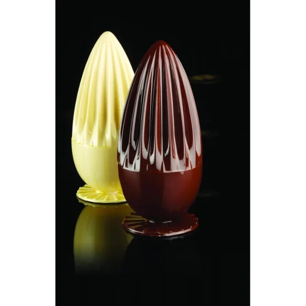 vente en ligne pas cher Moule Chocolat Oeuf Diamant Ø 12 X H 25 Cm (x2) Pavoni 1