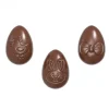 grand choix Moule Chocolat Oeuf Motifs Pâques 3,3 Cm (x24) Chocolate World 5