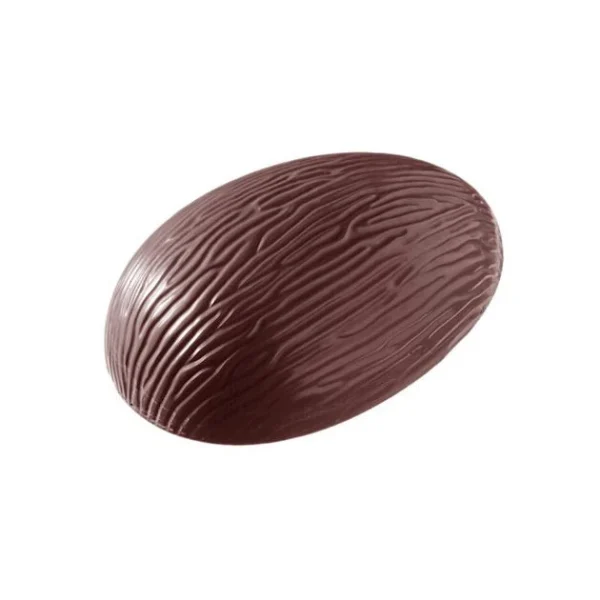 Moule Chocolat Oeuf Rayé 11,8 Cm (x3) Chocolate World à prix d'occasion 1