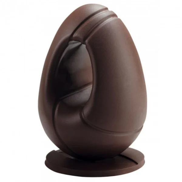 dernière tendance Moule Chocolat Oeuf Spaceship Ø 14 X H 20 Cm (x2) Pavoni 1