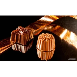 meilleure qualité Moule Chocolat Ornement Oriental Carré 30,5mm (x21) Chocolate World 6