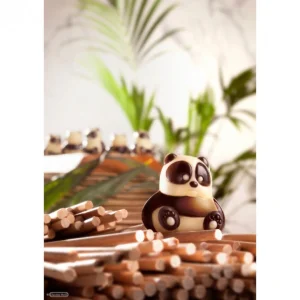 CHOCOLATE WORLD Moule Chocolat Panda 3,6 Cm (x18) Chocolat World Acheter Maintenant 6