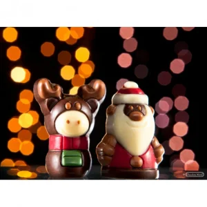 Moule Chocolat Père Noël 3,8 Cm (x21) Chocolate World site pas cher 6