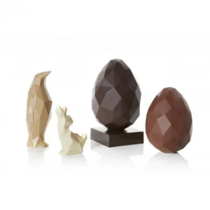 ﻿soldes Moule Chocolat Pingouin Origami 18 Cm (x2) Barry 9