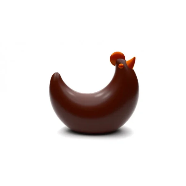 POP CHOCOLAT Moule Chocolat Poule Demi-Lune De Pâques (x2) Officielle 1