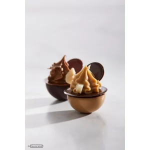 Moule Chocolat Sphère Aplatie 3 Cm (x24) Chocolate World achetez pas cher 7