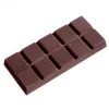 Moule Chocolat Tablette 10 Carrés Striés (x5) Chocolate World qualité supérieure 5