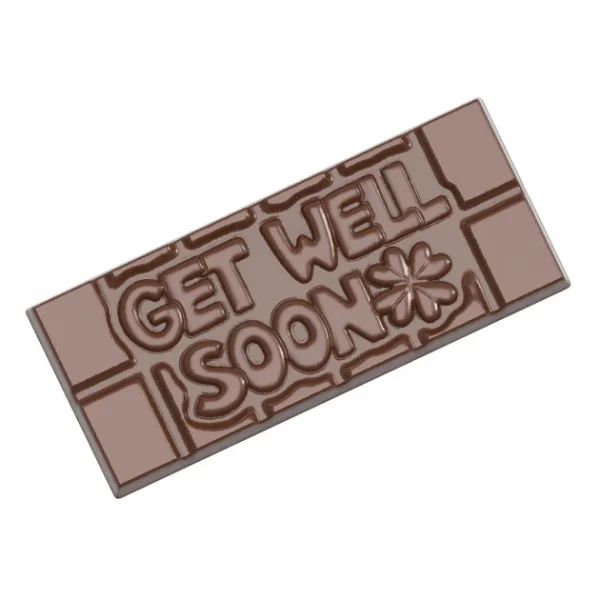 site en ligne Moule Chocolat Tablette Get Well Soon (x4) Chocolate World 1