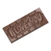 marque pas cher en ligne Moule Chocolat Tablette I Love You (x4) Chocolate World 5