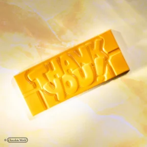 Moule Chocolat Tablette Thank You (x4) Chocolate World grand choix 15