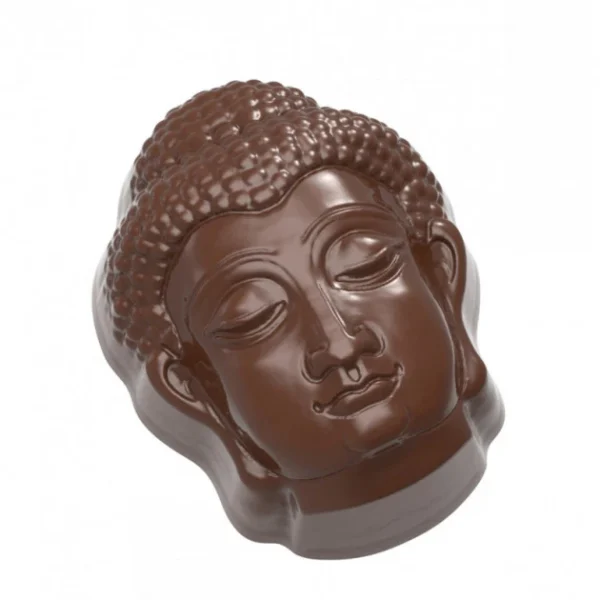 en ligne vente Moule Chocolat Tête Bouddha (x21) Chocolate World 1