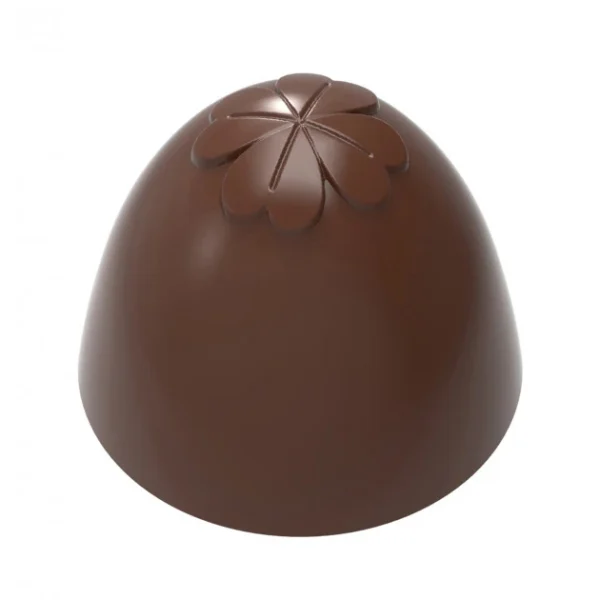 dernières Moule Chocolat Truffe Américaine Trèfle 26,5 Mm (x24) Chocolate World 1