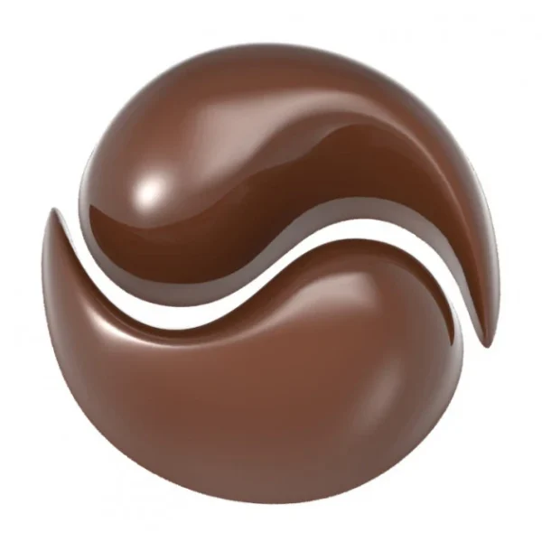 boutiqued en ligne Moule Chocolat Virgule (x21) Chocolate World 3