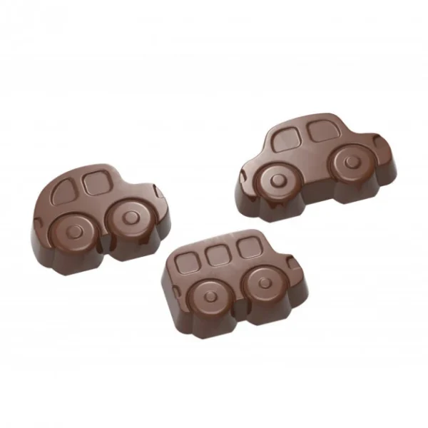 Moule Chocolat Voitures 37,5 Mm (x24) Chocolate World livraison la plus rapide 1