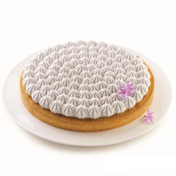 Vente Moule En Silicone+Cercle Tarte Meringue Silikomart 3D Design 1