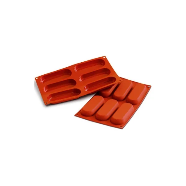 grossiste Moule Silicone Pain Au Lait 13 X 5 Cm X H 1,8 Cm Silikomart 1