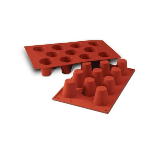 Neuve avec étiquette Moule Silicone Babas 4,5 X H 4,8 Cm (x11) Silikomart 1