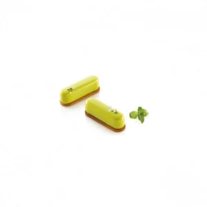 a Prix Discount Moule Silicone 12 Mini Eclairs Caroline 83 X 23 X H21 Mm 30ml SilikoMart Professional 7